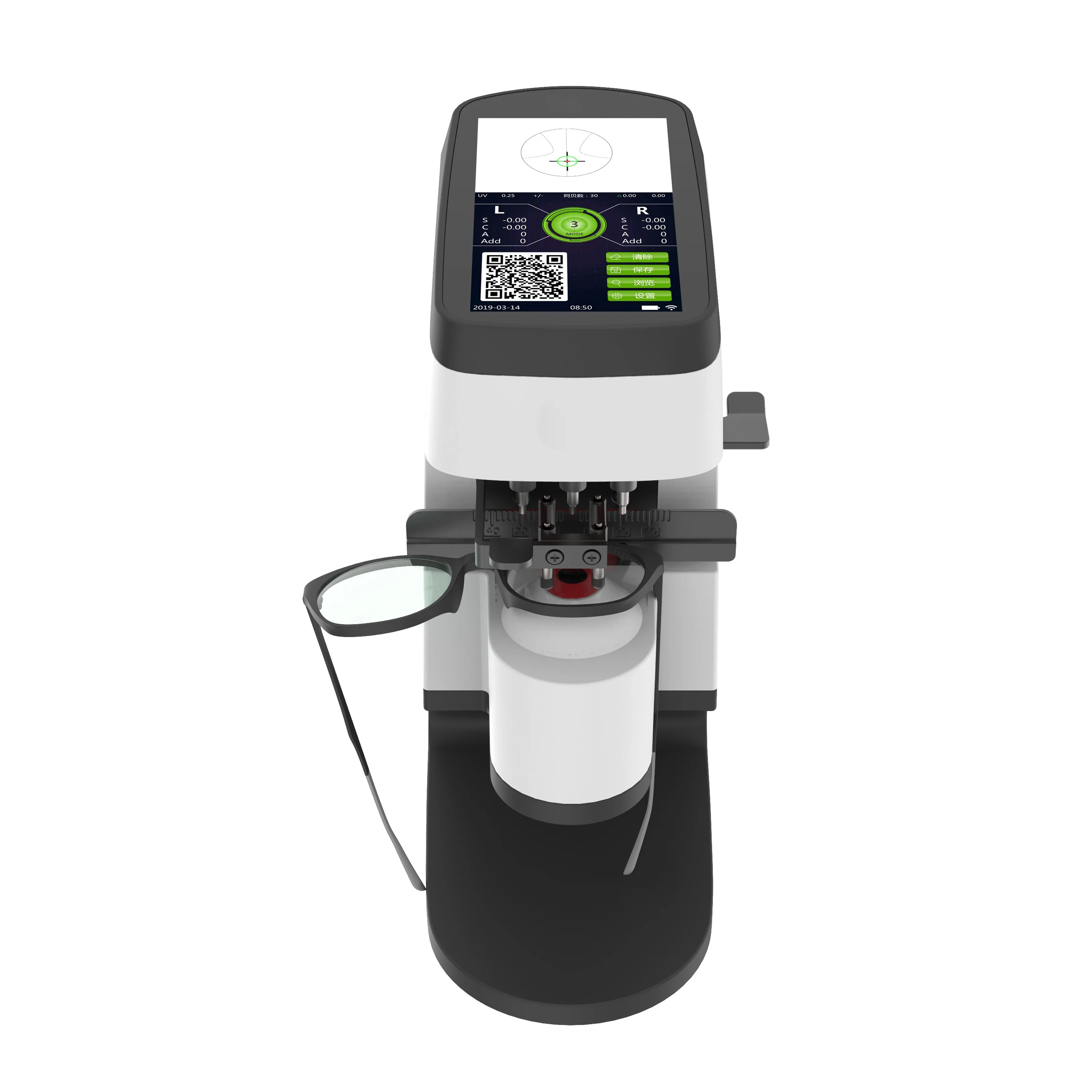 IN-V001 optical huvitz lens meter lensometer auto focimeter
