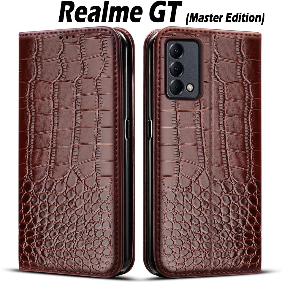 Luxury Flip Leather Wallet Phone Case Cover for Realme GT Master Edition 5G