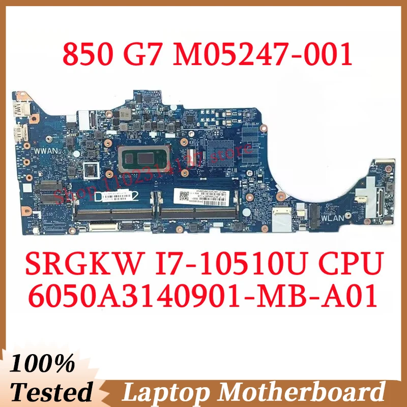 

Материнская плата для ноутбука HP 850 G7 Φ с SRGKW I7-10510U CPU 6050A3140901-MB-A01(A1) 100% протестирована