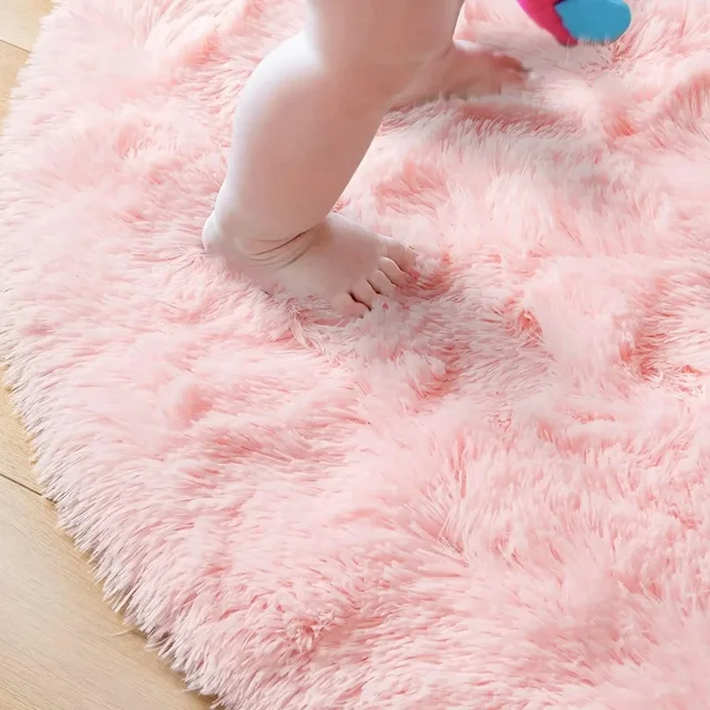 Super Soft Plush Round Rug 4