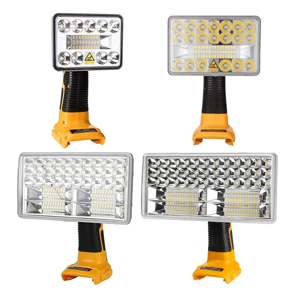 Led Spotlight for Dewalt 18V Li-ion Battery for camping light portable flashlight portable lanterns camping lamp portable spotlight camping lantern