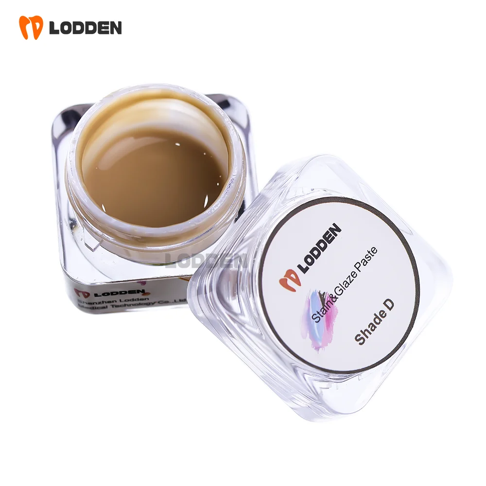 LODDEN Zahnporzellan-Flecken- und Glasurpaste, 4 g, für Zirkonoxid-Lithium-Disilikatglas, Keramik, niedrige Temperatur-Glasur – Detail 13