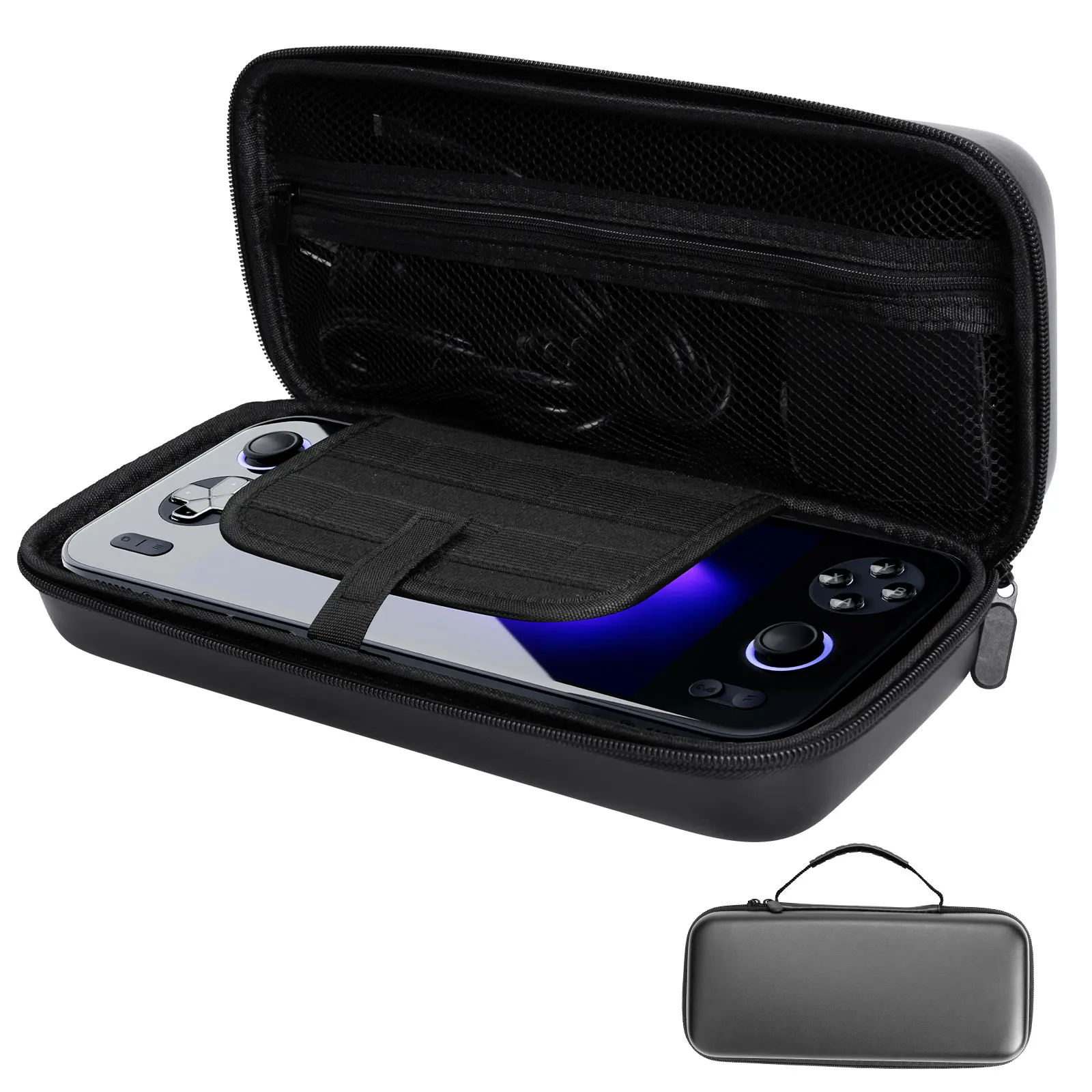 for AYANEO Pocket S Storage Bag Game Accessories for Pocket S Handbag EVA Black