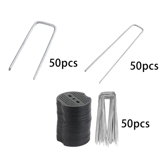 U Alakú Kerti Tétek Csapok Sátor Őrölt Sodrók Pins Udvari Tét Kapcsok A Kerítés Kerítésen Lévő Farm Gát - Image 2