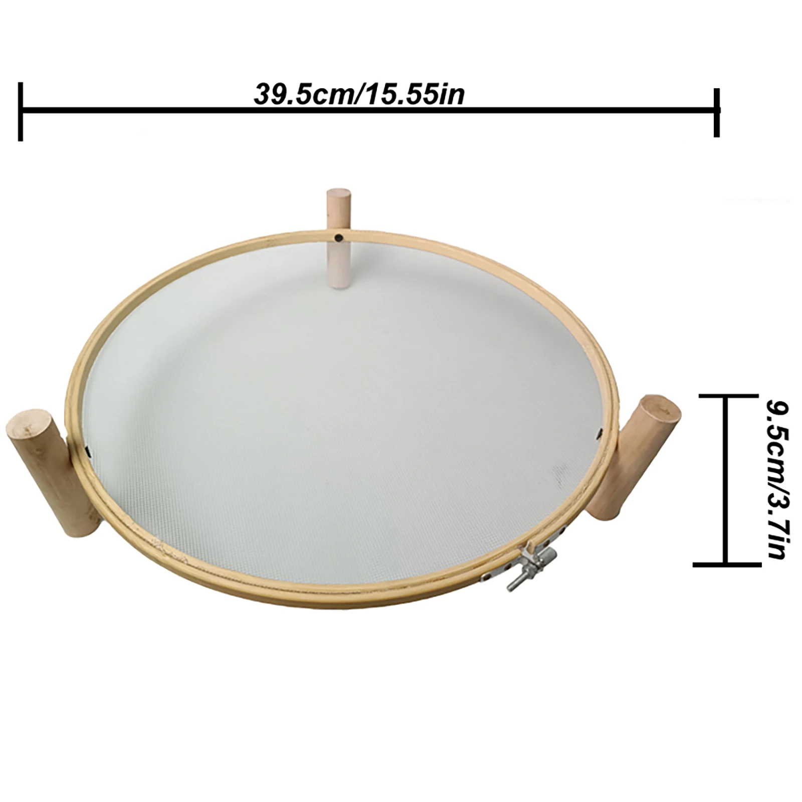 Sb9fef94a7dcf415b87e3381c65dbdb76S Drewniane spinacze do prania do makaronu wielofunkcyjne suszarki do świeże jedzenie wielokrotnego użytku, nadające się do układania w stosy, stojąca suszarka taca do suszenia makaronu Chili z siatką