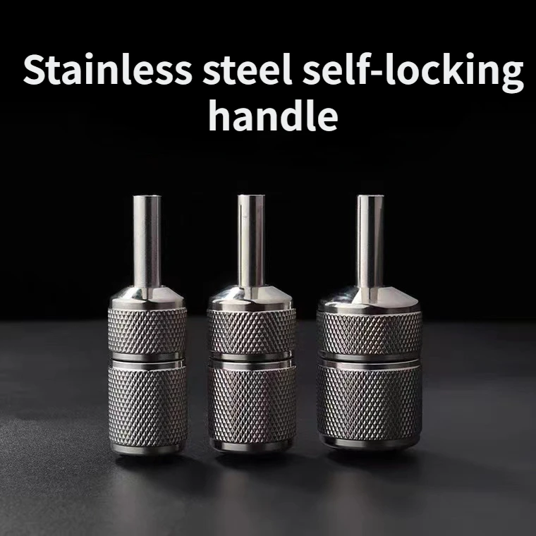 

1PC Stainless Steel 22mm/25mm/30mm Tattoo Grip Self-Locking Stainless Steel Tattoo Machine Tattoo Supplies Body Art Tattoo Tool