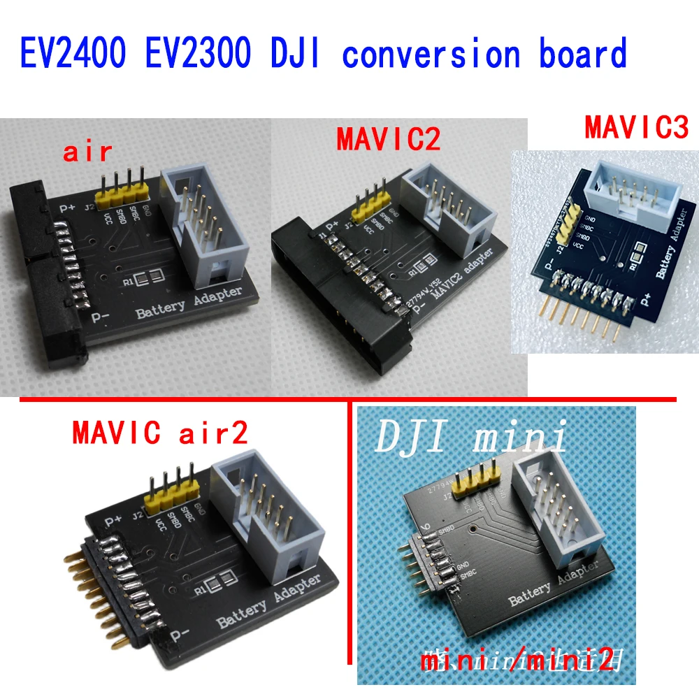 dji-drone-battery-connector-adapterev2400ev2300-air-mavic2-mavic3-mavic-air2-mini-mini2-board-no-need-to-open-battery-connectio