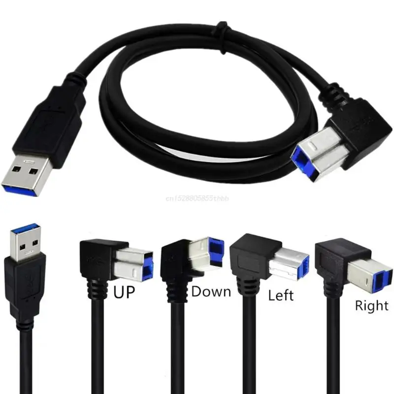 Câble USB C Mâle vers USB B 2.0 Type Mâle Cordon Imprimante Type C 1.8M  Fasgear