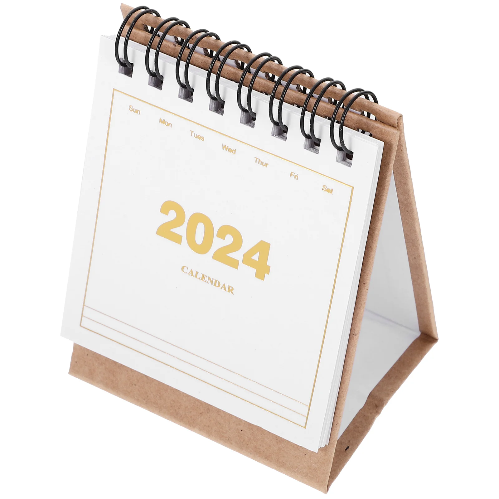 Calendar Decorative Desk Calendar Small Small Desk Calendar Table Calendar Standing Desk Calendar 2023-2024 for Home Desk Table