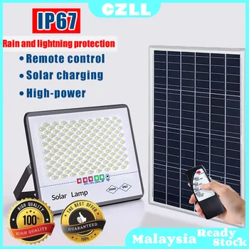 Solar Lamp 72-200 LED Outdoor Super Bright Wall Lamp with Motion Sensor Remote Control Waterproof Courtyard Garage Lighting 2