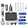 New Business Trip Men's Toiletry Bag Double Layer Large Capacity Cosmetic Bag Oxford Cloth Storage Bag Portable Handbag 5