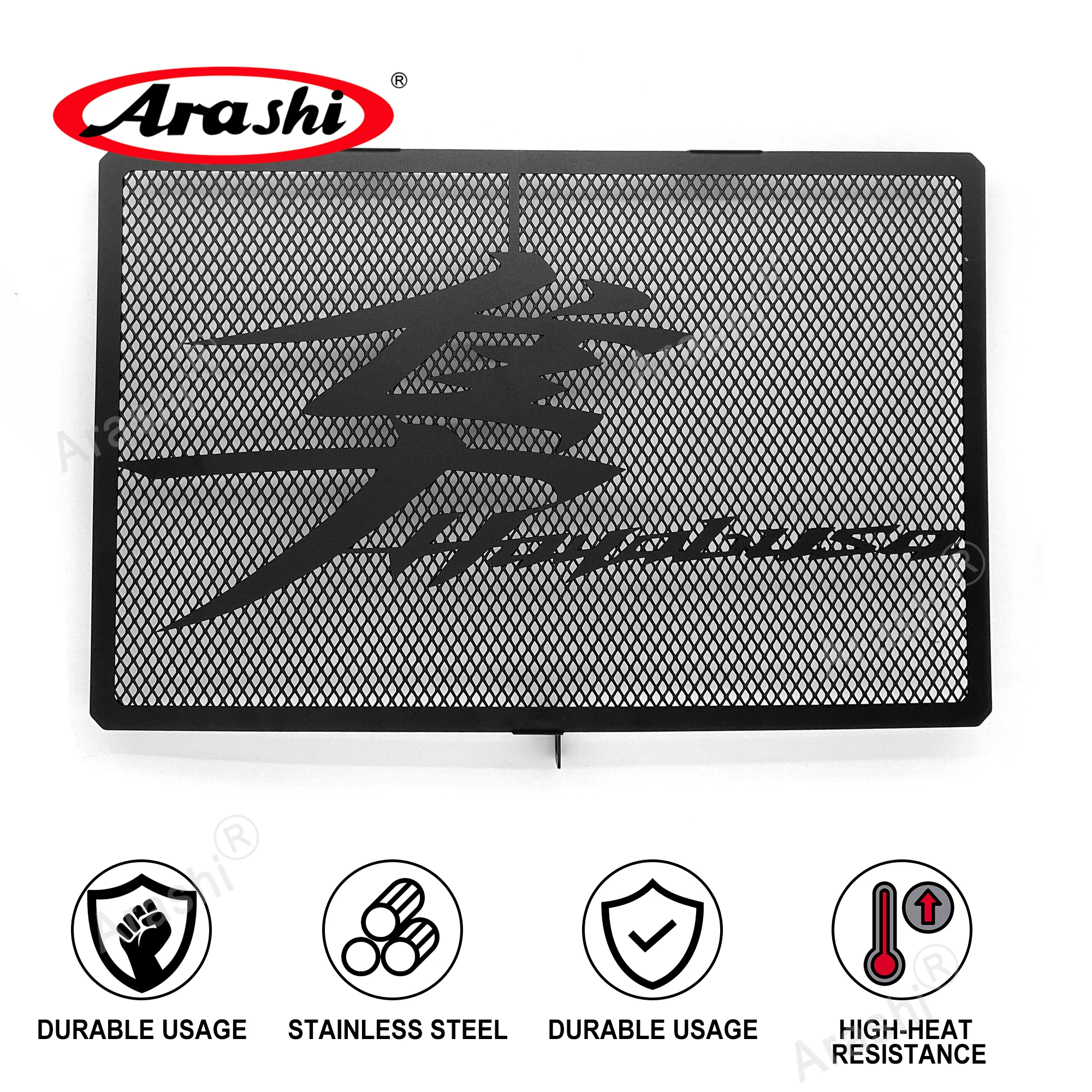 

ARASHI HAYABUSA Radiator Guard Protector Grille Grill Motorcycle Cover For SUZUKI GSX-R1300 2008-2016 GSXR 1300 2009 2010 2011