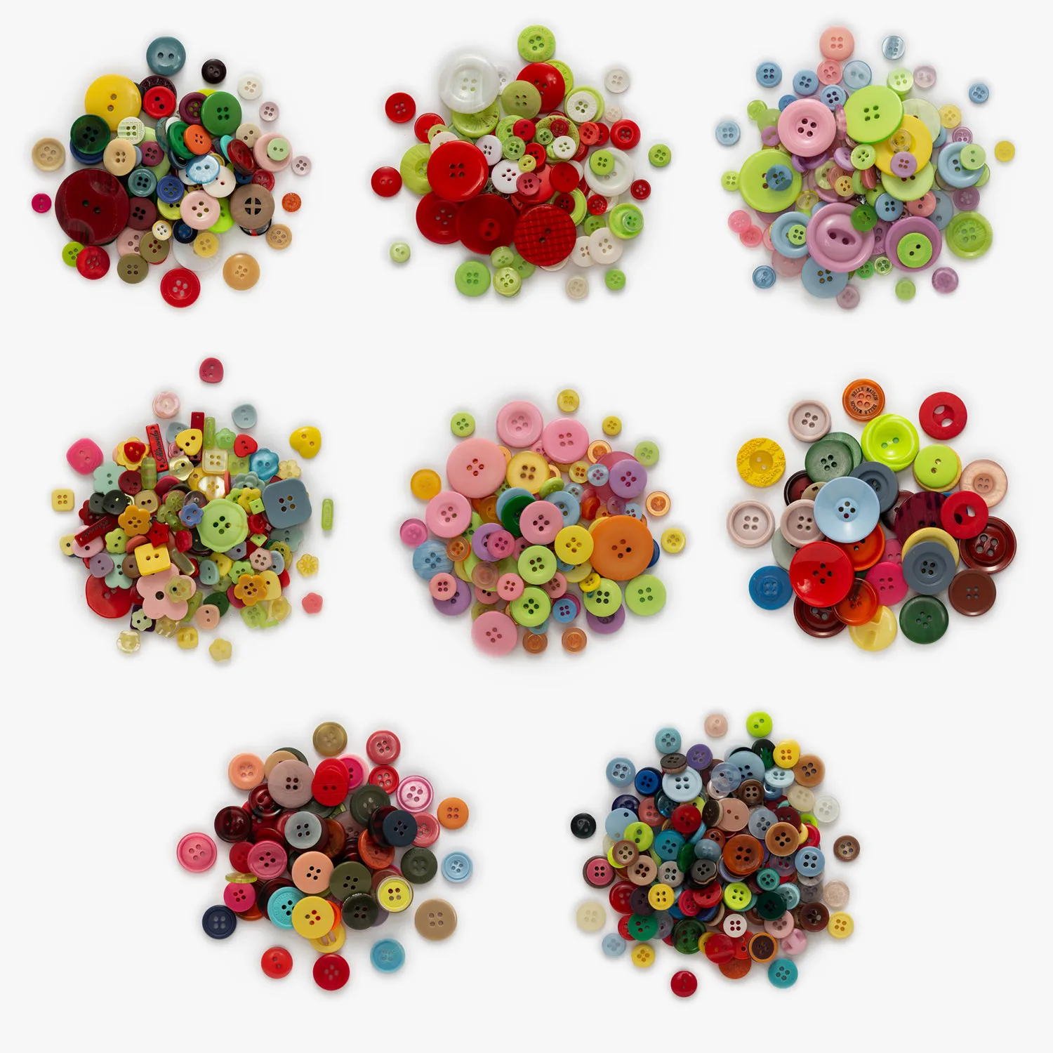 30g-Mixed-Richly-Colorful-Resin-Buttons-Sewing-Scrapbooking-Clothing ...