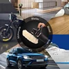 6/7/8in Wool Polishing Pads 100% Natural Wool Buffing Pad for Compound Cutting Polishing with Hook And Loop Grip 3