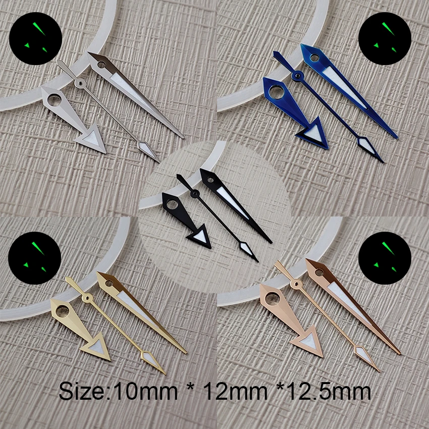 Luminous Multi-Color Watch Hands Set