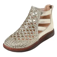 Sandales femmes été bout rond semelle épaisse évider sandales pour femmes sandales orthopédiques confort femme Zapatos De Mujer 1