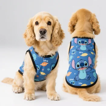 Disney-Style Summer Pet Blouse – Cool Sleeveless Dog Shirt 5