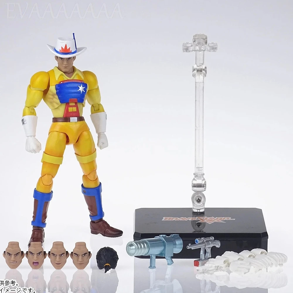 Dasin Modello Bravestarr Anime Figure Interstellare Sheriff Bresta Sheriff 1/12 Action Figure Collection Statua Modello Bambola Giocattoli