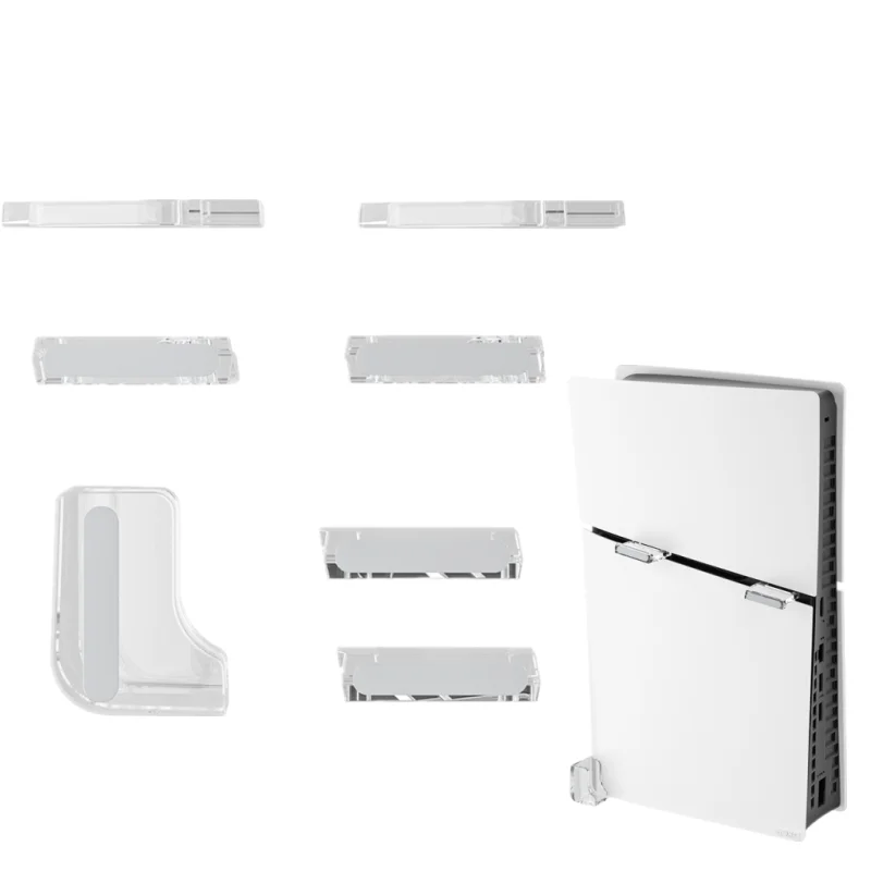 2/3Pcs Slim Optical Drive Version Staffa Orizzontale Acrilico Mini Desktop Placement Stand Table Top Vertical Cavity Board