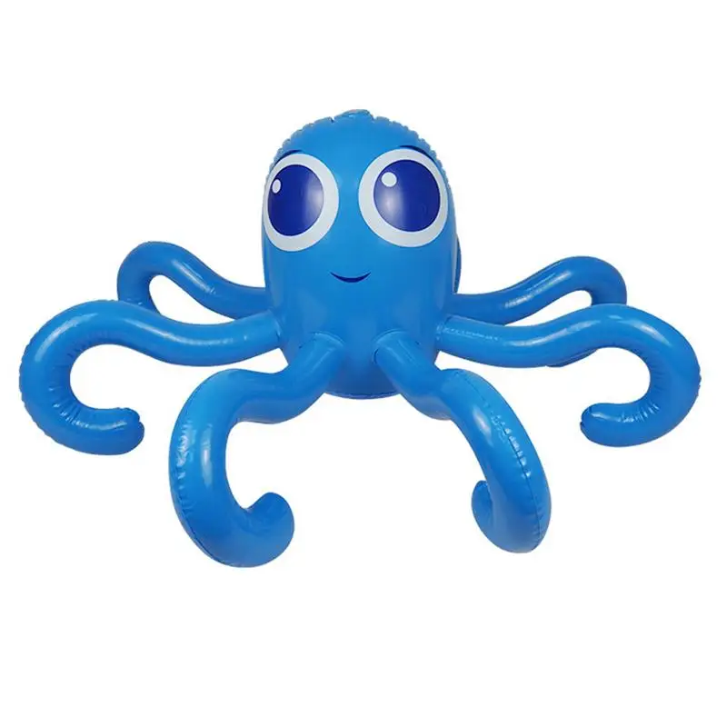 

Детские разбрызгиватели для двора, 80 см, надувные разбрызгиватели в виде осьминога для игр на открытом воздухе, для летних игр на открытом воздухе, водяной спринклер для двора