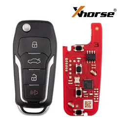 Universal 4 - Button Remote Key Fob for Ford - English Version (1 Piece XKFO21EN)