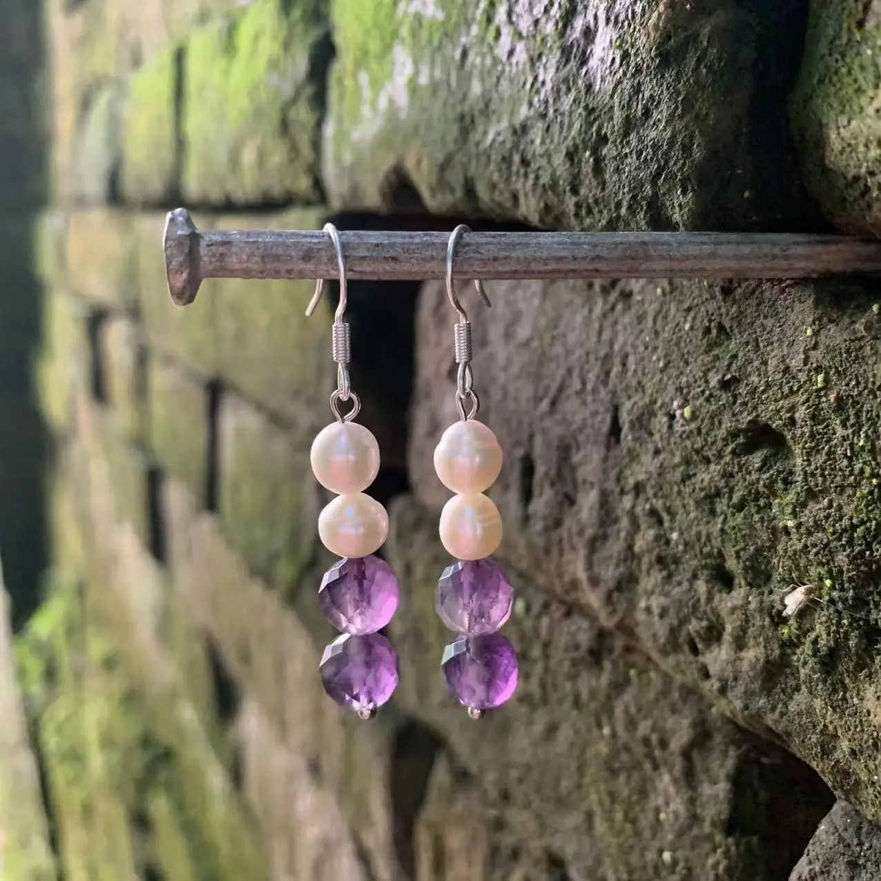 Multi Colored Natural Amethyst Crushed Stone Earrings With Real Chips DIY  Amethyst Jewelry Accessory From Harrypotter_jewelry, $2.23 | DHgate.Com