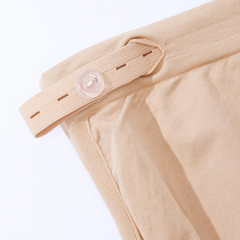 New Pregnant Women Pants Winter Fleece Lined Leggings Warm Pantyhose Adjustable Abdomen Supporting Skin Color Skin 40-75kg