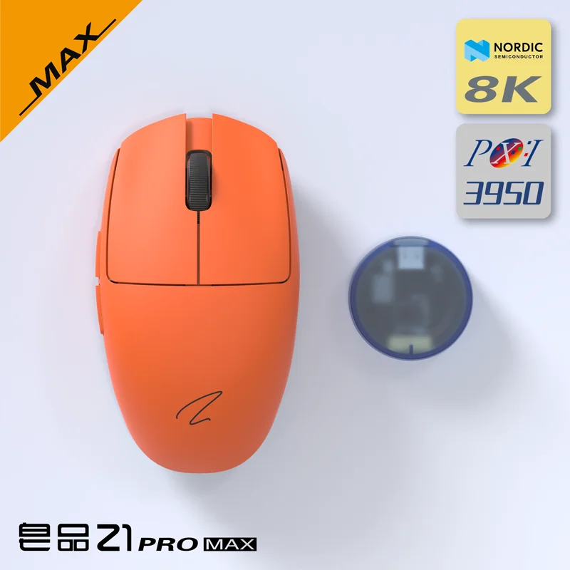 zaopin Z1 pro max (8Kドングル付属) Zaopin Z1 Pro MAX Mouse 4K PAW3395 Three Mode Bluetooth