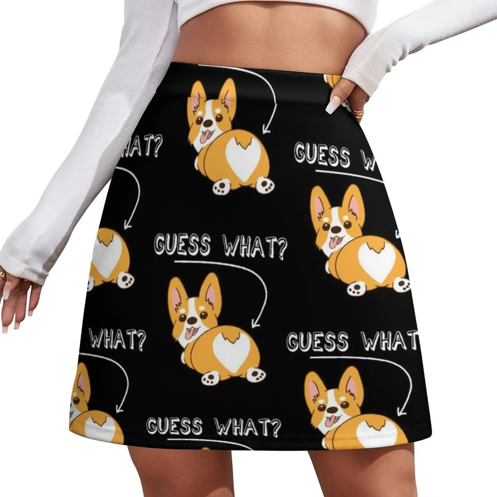 

Corgi Mini Skirt korean style clothes women 2024 Women's clothing rave outfits for women