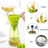 3 pc Silicone Collapsible Foldable Funnel Household Kitchen Cooking Tools Portable Wine Mini Portable Oil Pot Funnel 6