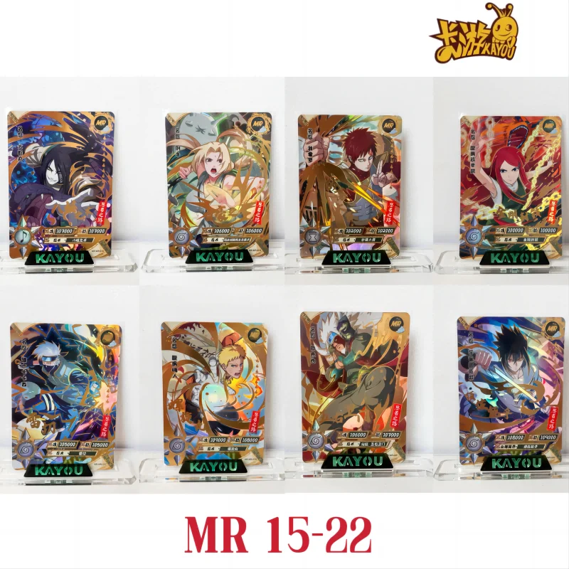 

Kayou Naruto card single sale 3th bullet MR card Uchiha Obito Sasuke Anime Characters Cartoon Toy Card Christmas Gift Mr15-22