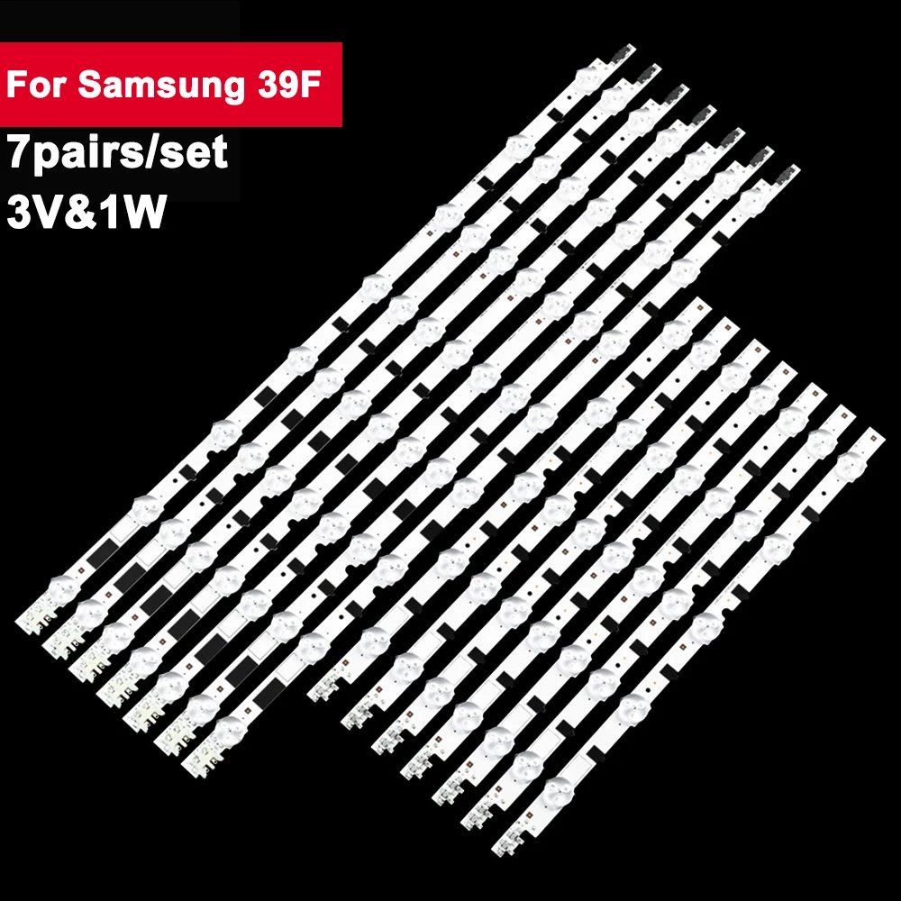 

7Pair Backlight TV Strip LED For Samsung 39f 8+5led UA39F5008AR UA39F5088AR UE39F5000AKXKZ UE39F5000AKXMS UE39F5000AKXRU
