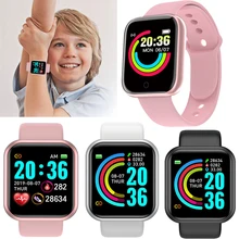 

Connected Watch Child Sport Bluetooth Digital Bracelet Activity Running Tracker Heart Rate Children Men Women Smart Watch