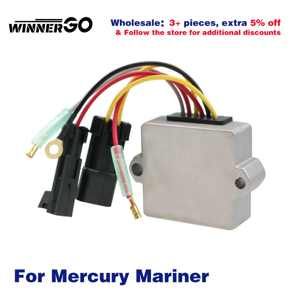 Purchase Rectifier Voltage Regulator For Mercury Mariner Outboard 6 Wire 815279-3 883072T In