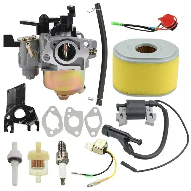 Kit Guarnizioni Candela Interruttore Tubo Olio Filtro Aria Carburatore Per Honda Gx 160