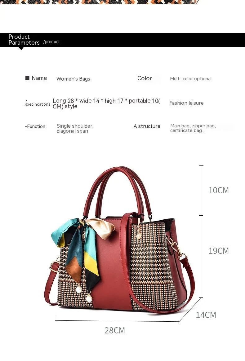 New Hot Selling Women's Bag Trendy and Magnificent Handheld Wedding Bag Women's Bag Large Capacity Crossbody Mom Bag 2023_voghion.com
