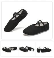 Girls Ballet Shoes For Woman Kids Ballet Slippers Women Ballet Flats Children Practise Dance Shoe Soft Sole Canvas Training Shoe