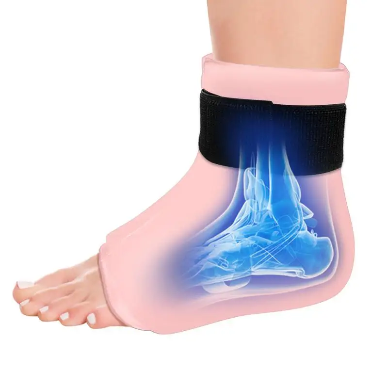 발목 아이스팩 쿨링 양말, 아이스 팩 랩, 아이스 양말, 발 관리, 콜드 팩, 재사용 가능한 젤 아이스팩, 발목 랩