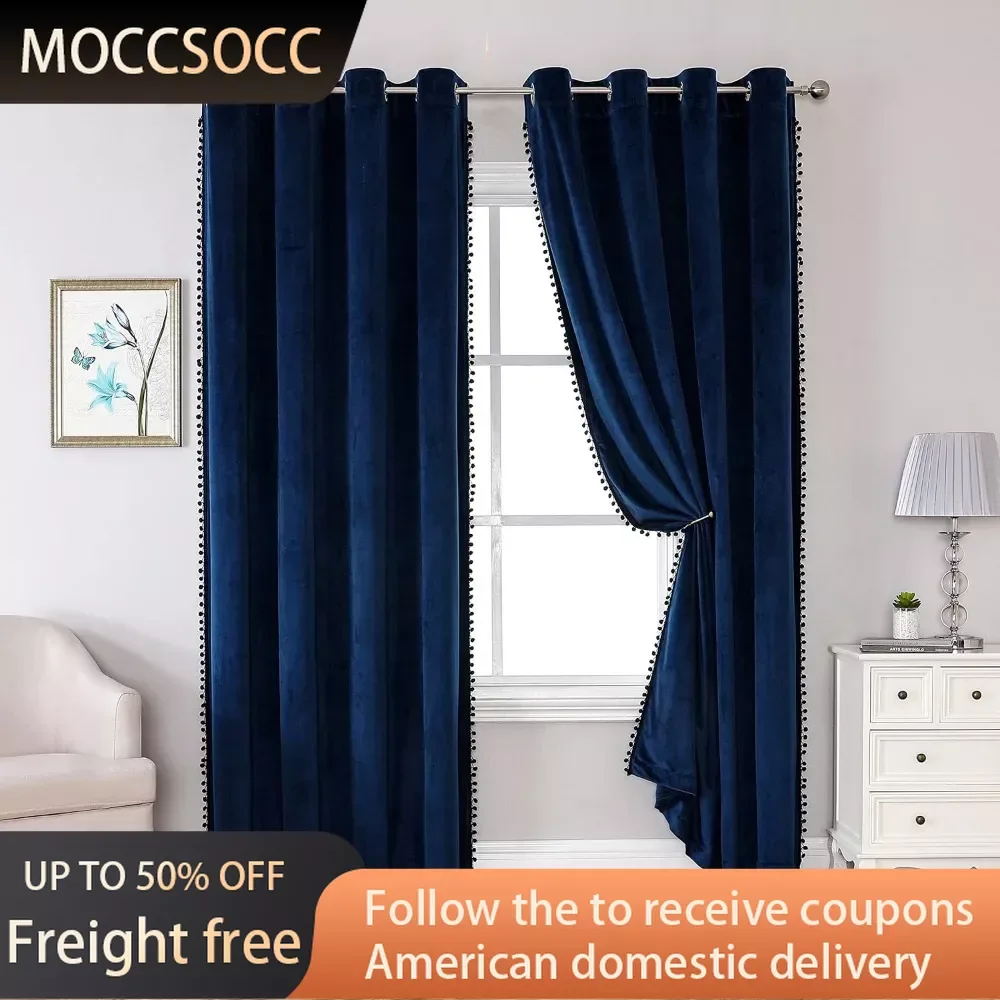 

Sheer Curtains for Living Room 52Wx63L Freight Free Blackout Curtain for Bedroom Curtains 2 Pieces Dressing Rooms Shading Blinds