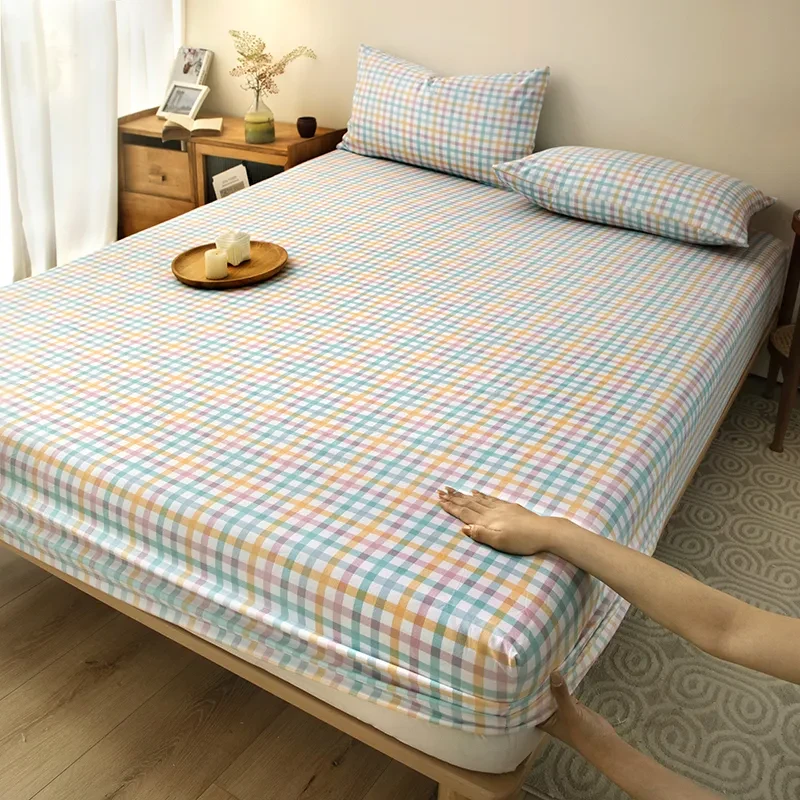 Bohemian Cotton Bed Sheet Anti slip and Anti Bacteria Elastic