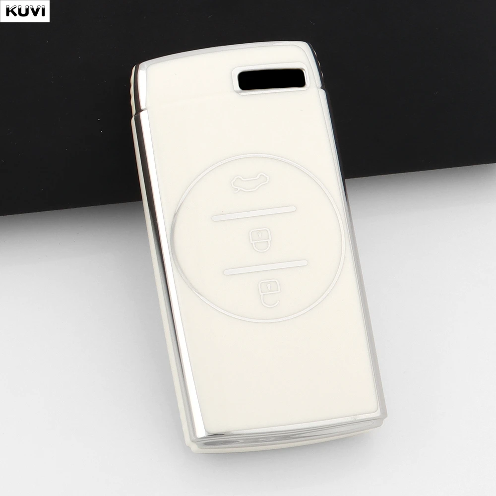 Premium TPU Car Remote Key Case Cover - 10 Pack