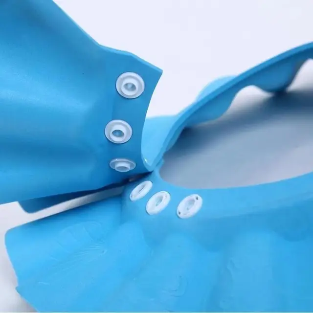 Adjustable Baby Shampoo Hat with Waterproof Ear Protection for Toddlers and Kids 6