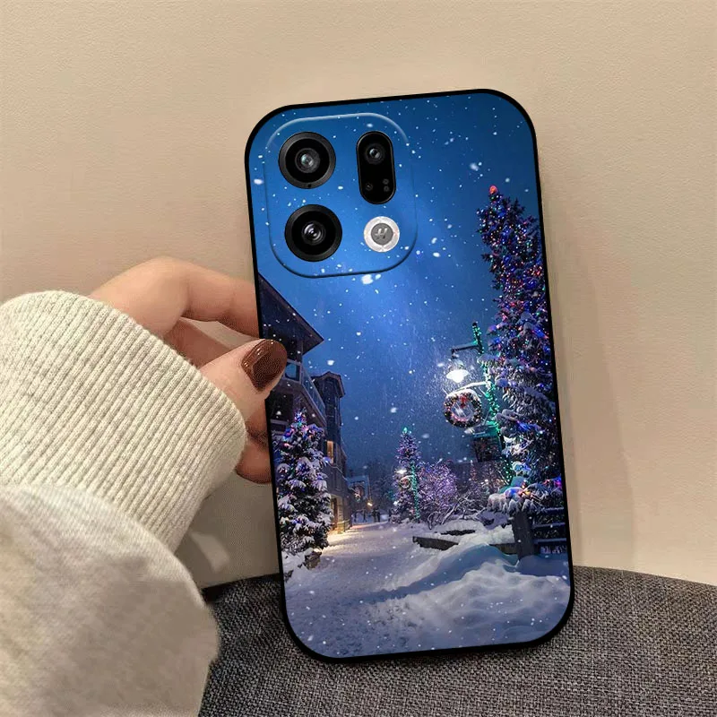 Festive Shockproof Christmas Phone Case - Soft Silicone TPU Cover