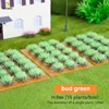 15pcs 8mm 10mm Miniature Flower Ho Diy Model Making Grass Tuft Cluster Garden Decoration Military Scene Materials for Diorama 6