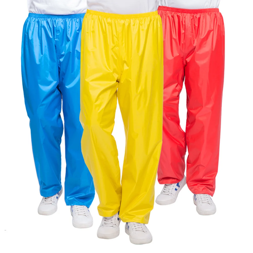 

Men Women Camping Pants Trekking Climbing Hiking Waterproof Pants Unisex Sports Quick Dry Mountain Rain Hiking Trousers Anti-UV