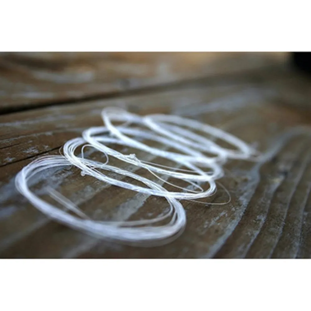 

Take Your Fishing Skills to the Next Level 5pcs 9FT Fly Fishing Tapered Leaders with Durable Nylon Material and Clear Line