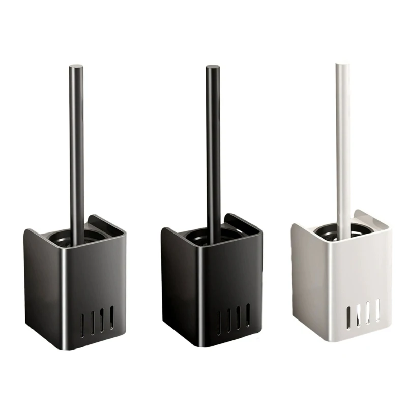 

Toilet Brush Holder Set Efficient Non Damaging for Thorough Bathroom Cleaning K92A