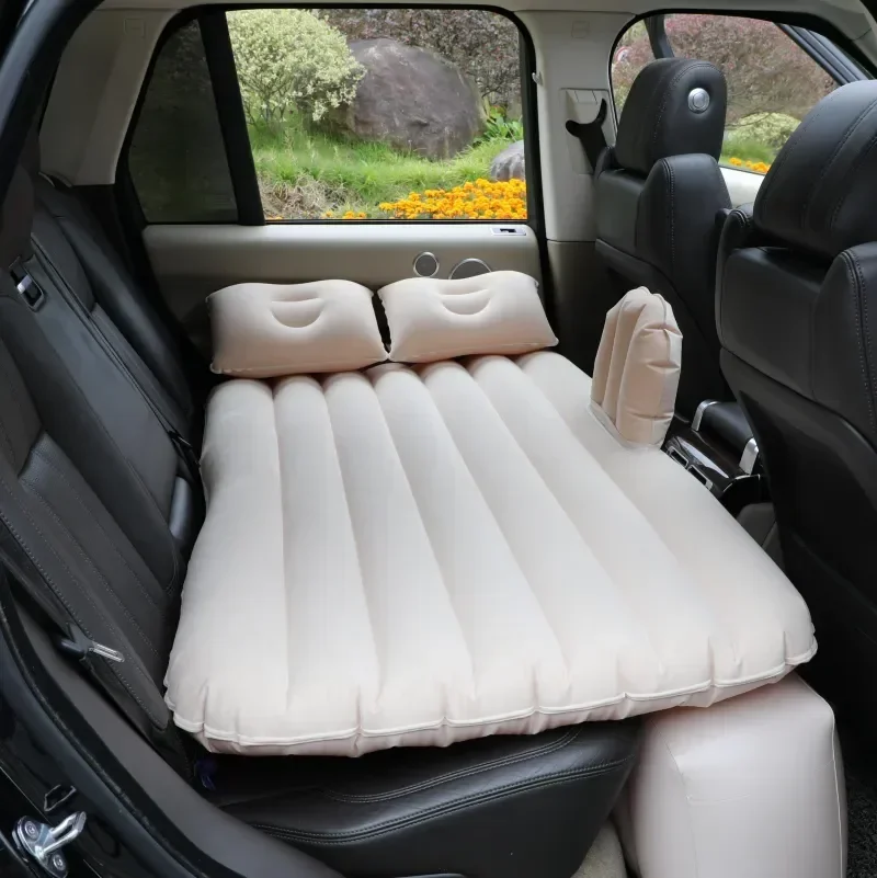Inflatable Air Bed for Car SUV Travel Single Double Household Outdoor Folding Mattress