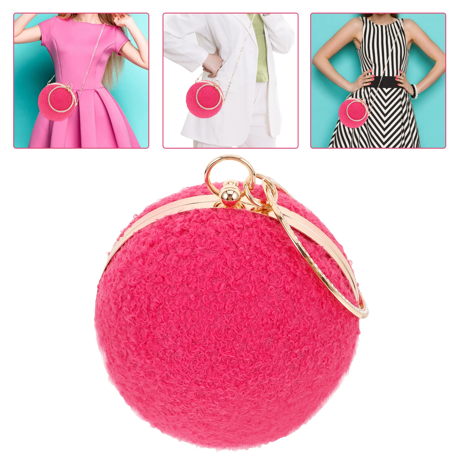 

Evening Clutch Purse Formal Purse Woman Handbag Fashion Clutch Bag with Chain