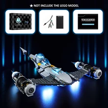  YEABRICKS LED Light Kit for 75325 N-1 Star Fighter Building Blocks Set (NOT Include the Model) Bricks Toys for Children 